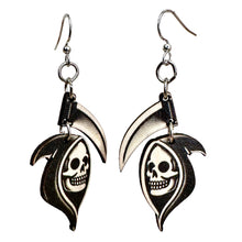 Load image into Gallery viewer, Grim Reaper Earrings #1820
