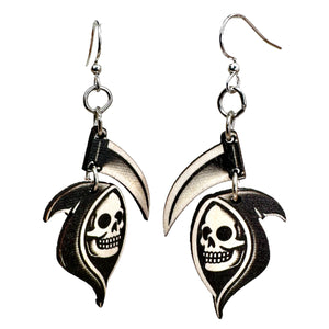 Grim Reaper Earrings #1820