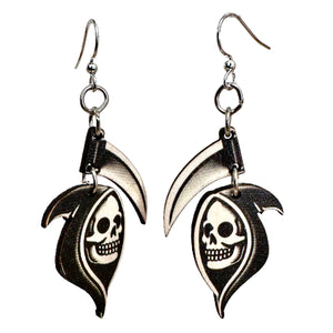 Grim Reaper Earrings #1820