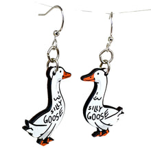 Load image into Gallery viewer, Silly Goose Earrings #1825
