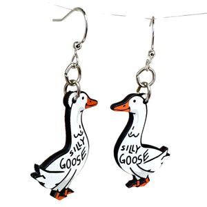 Silly Goose Earrings #1825