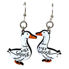 Load image into Gallery viewer, Silly Goose Earrings #1825
