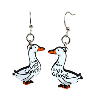 Silly Goose Earrings #1825