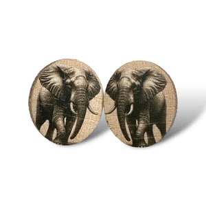 Elephant Stud Earrings #3124