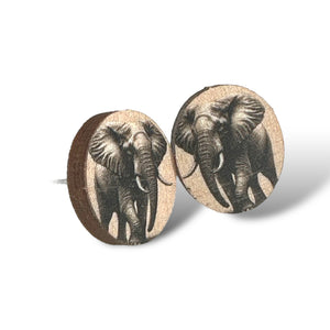 Elephant Stud Earrings #3124