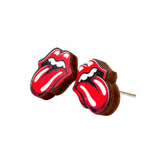 Load image into Gallery viewer, Iconic Tongue and Lips Stud Earrings #3133
