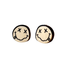 Load image into Gallery viewer, Shangri la Grungy Stud Earrings #3134
