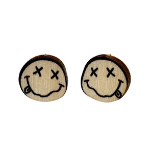 Shangri la Grungy Stud Earrings #3134