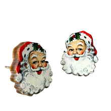 Load image into Gallery viewer, Santa Stud Earrings #3135
