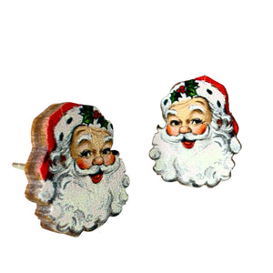 Santa Stud Earrings #3135