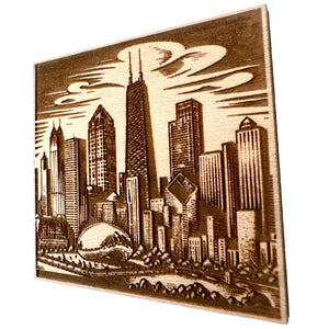 Chicago American Maple Magnet #MM503