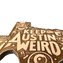 Load image into Gallery viewer, Keep Austin Weird American Maple Magnet #MM507
