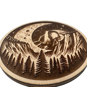 Half Dome Yosemite American Maple Magnet #MM510