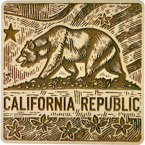 California Republic Maple Magnet #MM514