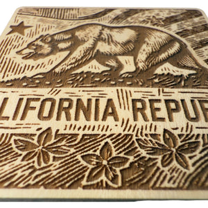 California Republic Maple Magnet #MM514