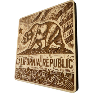 California Republic Maple Magnet #MM514