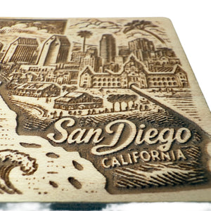 San Diego California State Magnet #MM517