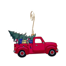 Load image into Gallery viewer, Christmas Tree and Truck Ornament #T066
