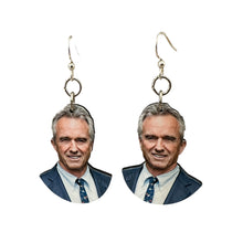 Load image into Gallery viewer, Robert F Kennedy Jr. Earrings #T261
