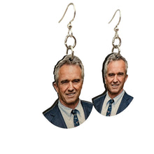 Load image into Gallery viewer, Robert F Kennedy Jr. Earrings #T261
