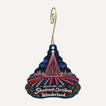 Load image into Gallery viewer, The Wood Cottage Christmas custom wood ornament OC642 hanging on hook
