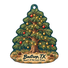 Load image into Gallery viewer, In the Sticks Christmas custom wood ornament OC1032 on white
