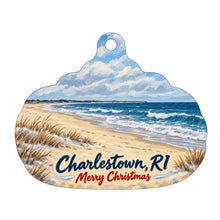 Load image into Gallery viewer, Small Axe Productions Christmas custom wood ornament OC1041 on white
