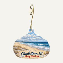 Load image into Gallery viewer, Small Axe Productions Christmas custom wood ornament OC1041 hanging on hook
