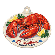 Load image into Gallery viewer, Small Axe Productions Town Icon custom wood ornament OC1042 on white

