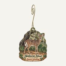 Load image into Gallery viewer, Skidaway Island State Park Christmas custom wood ornament OC1044 hanging on hook
