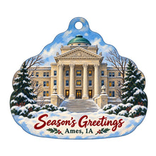 Load image into Gallery viewer, Worldly Goods Christmas custom wood ornament OC1050 on white
