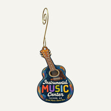 Load image into Gallery viewer, Instrumental Music Center Logo custom wood ornament OC1055 hanging on hook
