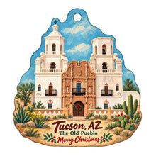 Load image into Gallery viewer, Instrumental Music Center Christmas custom wood ornament OC1056 on white
