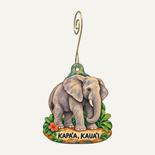 Load image into Gallery viewer, IEELEPHANT23 Logo custom wood ornament OC1064 hanging on hook
