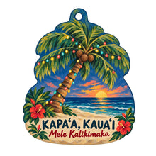 Load image into Gallery viewer, IEELEPHANT23 Christmas custom wood ornament OC1065 on white
