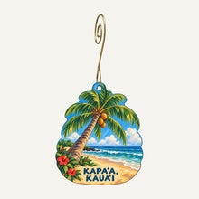 Load image into Gallery viewer, IEELEPHANT23 Town Icon custom wood ornament OC1066 hanging on hook
