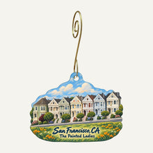 Load image into Gallery viewer, Local Take Town Icon custom wood ornament OC1072 hanging on hook
