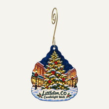 Load image into Gallery viewer, Jared's Nursery Gift and Garden Christmas custom wood ornament OC1275 hanging on hook
