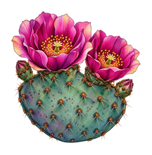 Load image into Gallery viewer, Beavertail Bloom M132 original magnet artwork
