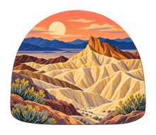 Load image into Gallery viewer, Zabriskie Folds M135 original magnet artwork
