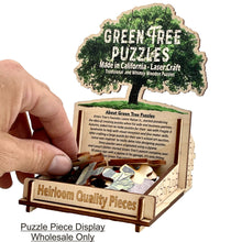 Load image into Gallery viewer, Rooster wooden jigsaw puzzle — seventh product view, made in USA
