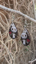 Load and play video in Gallery viewer, Ghostly Love Earrings #1778
