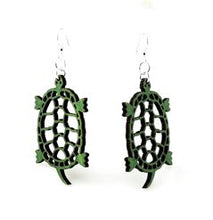 Load image into Gallery viewer, Land Turtle Earrings # 1031
