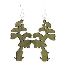 Load image into Gallery viewer, Elongated Bonsai Earrings # 1089
