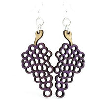 Load image into Gallery viewer, Grape Earrings # 1106
