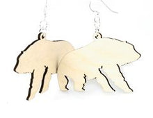 Load image into Gallery viewer, Polar Bear Earrings #1112

