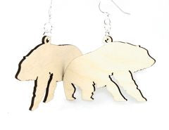 Polar Bear Earrings #1112