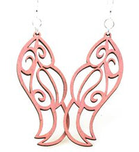 Load image into Gallery viewer, Feather Dangle Earrings # 1135
