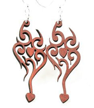 Load image into Gallery viewer, Heart Tattoo Earrings # 1142
