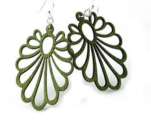 Load image into Gallery viewer, Large Flower Earrings # 1143
